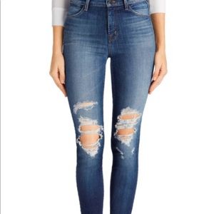 J brand high rise skinny jeans